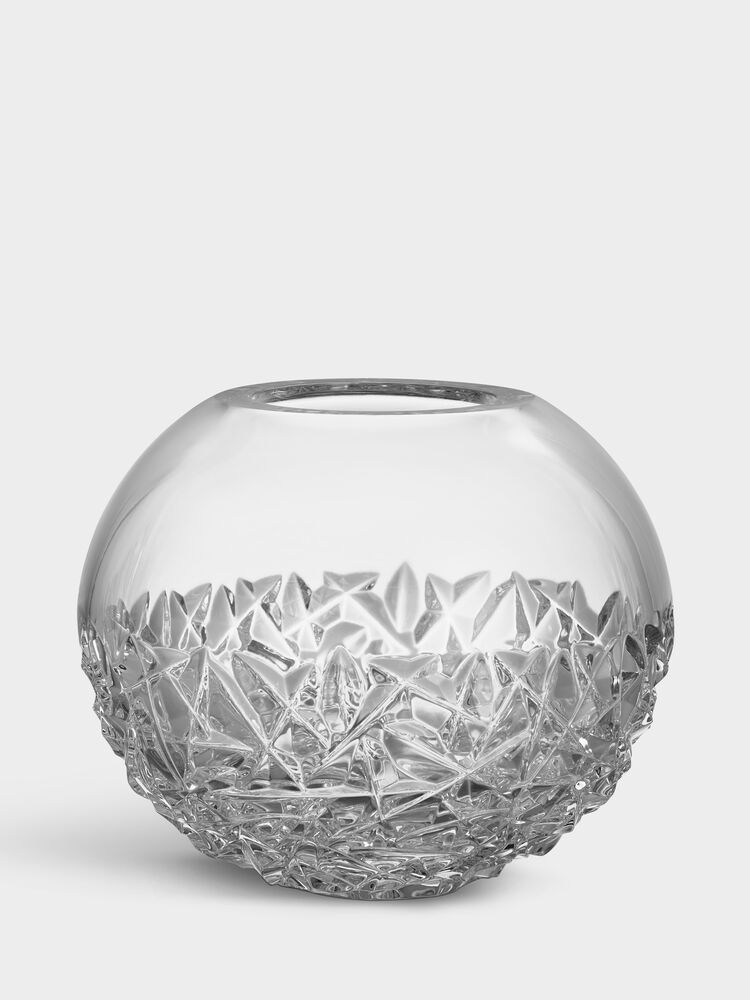 ORREFORS Carat globe vase L